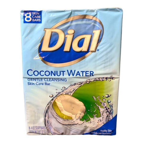 Dial Bath & Body Two Dial Coconut Water Bar Soap Gentle Cleansing 4 Oz 8bar Packages Poshmark